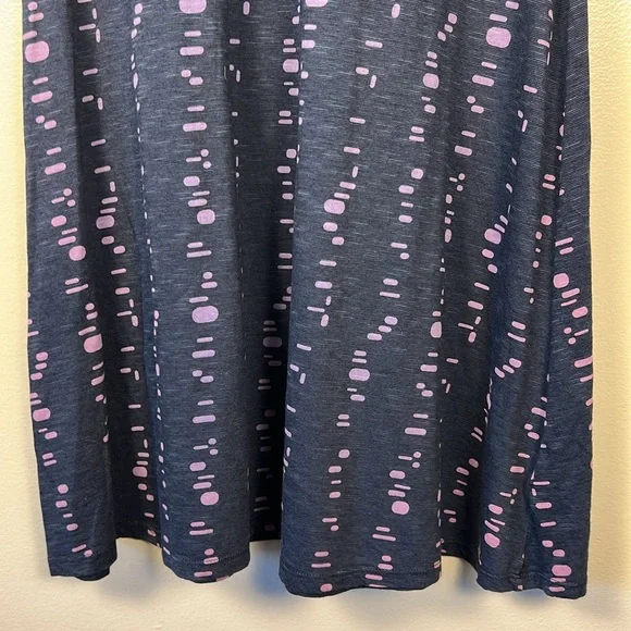 Toad&Co Rosemarie Navy and Light Blue Jersey Knit Dress Size Small EUC - Picture 6 of 16